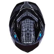 Load image into Gallery viewer, SMK Stellar Taotei (GL265) Full Face Helmet - Black/Grey/Blue