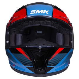SMK Stellar Faro (GL236) Full Face Helmet - Black/Red/Blue