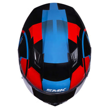 Load image into Gallery viewer, SMK Stellar Faro (GL236) Full Face Helmet - Black/Red/Blue
