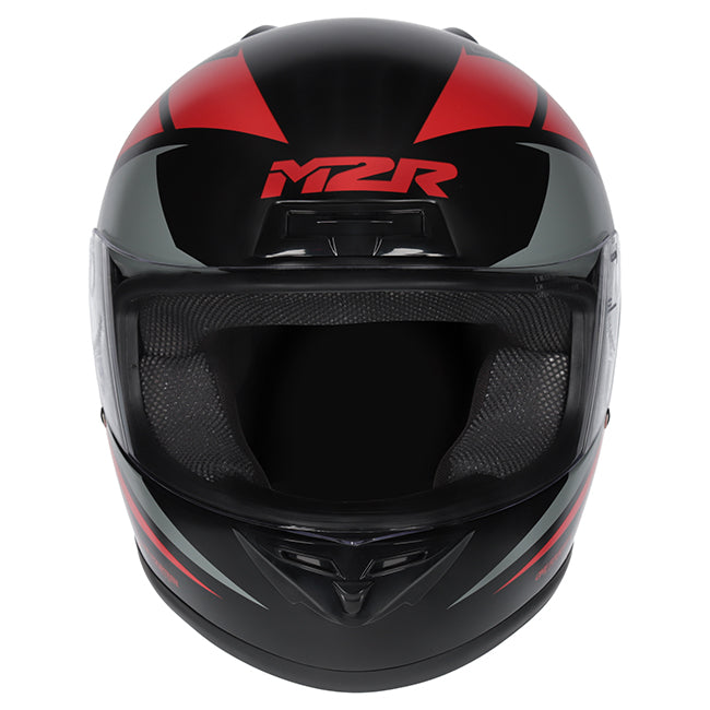 M2R M1 Carve PC-1F Helmet - Black / Red