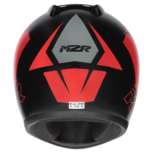 M2R M1 Carve PC-1F Helmet - Black / Red