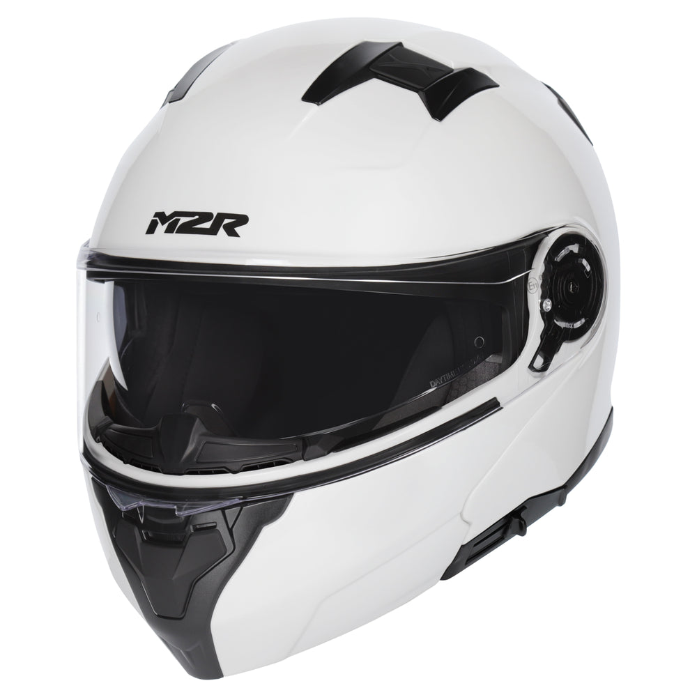 M2R Compass 2 Full Face Helmet - White