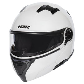 M2R Compass 2 Full Face Helmet - White