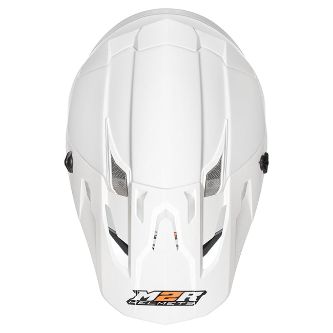 M2R X4 Evo Helmet - White