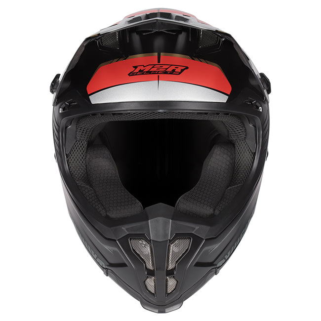 M2R X4 Evo Paradigm PC-1F Helmet - Red