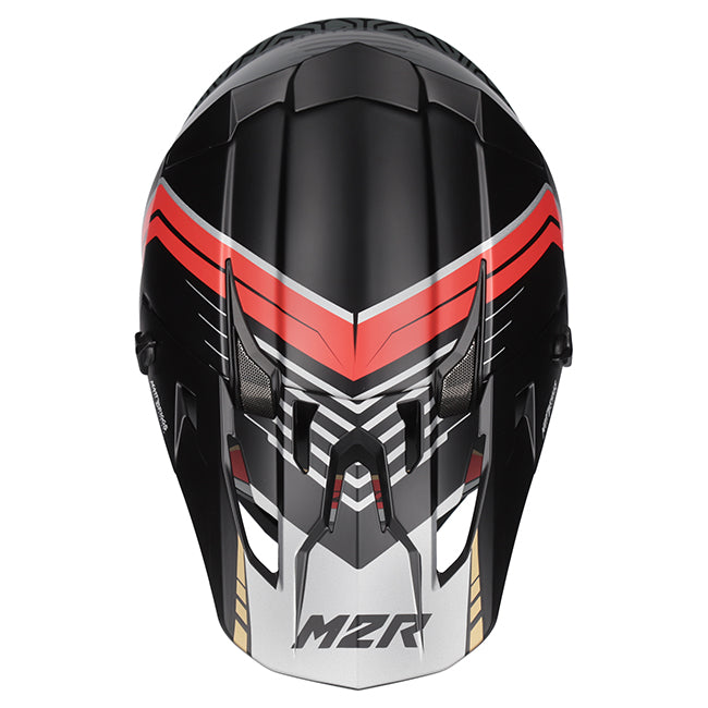 M2R X4 Evo Paradigm PC-1F Helmet - Red