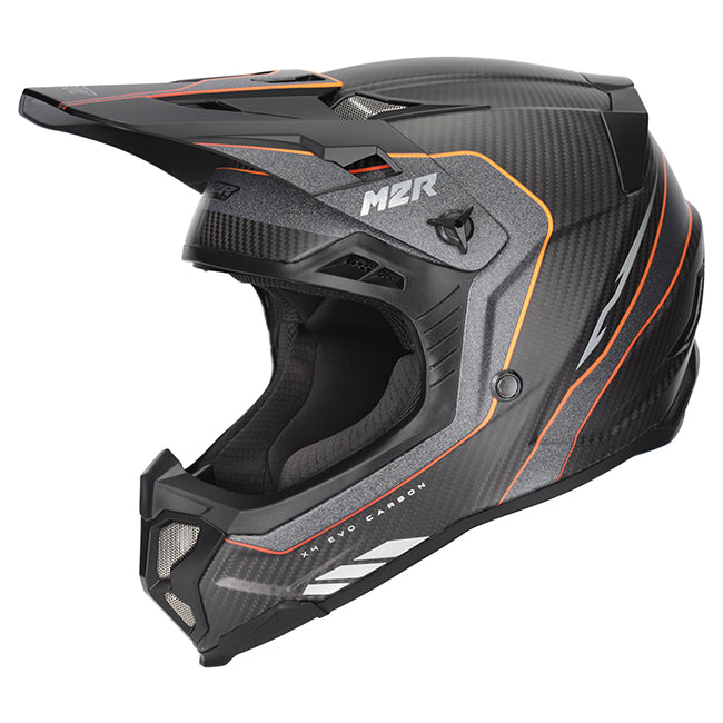 M2R X4 Evo Flex PC-5F Carbon Helmet - Black