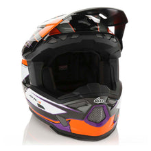 Load image into Gallery viewer, 6D ATR-3 Hyper MX Full Face Helmet - Gloss Neon/ Orange/ Purple