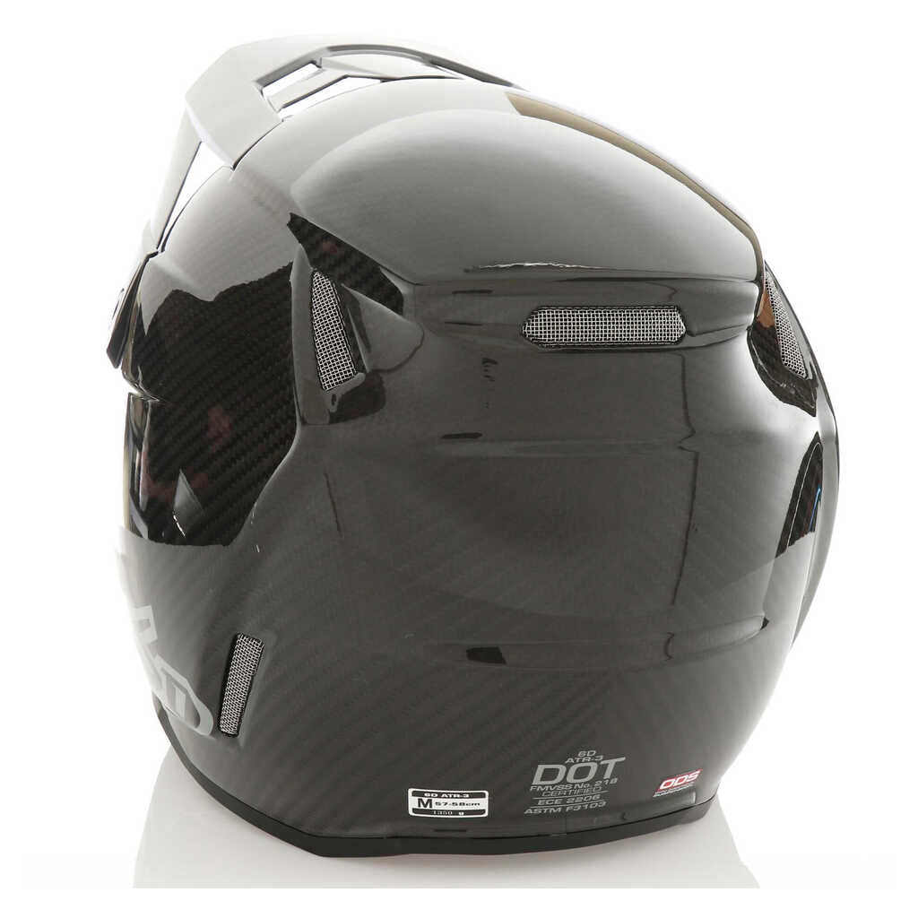 6D ATR-3 Full Face Youth Helmet - Gloss Black