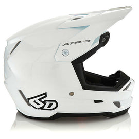 6D ATR-3 Full Face Youth Helmet - Gloss White