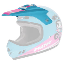 Load image into Gallery viewer, M2R MX2 Junior Helmet Peak for Speed Racer Bunny PC-2
