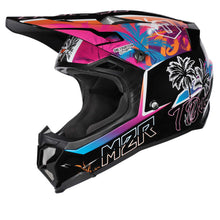 Load image into Gallery viewer, M2R X4 EVO TDUB Pacific PC-10 Helmet - Blue/Pink