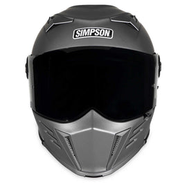 Simpson Darksome Full Face Helmet - Flat Alloy