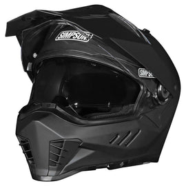 Simpson Xcursion Full Face Helmet - Matte Black