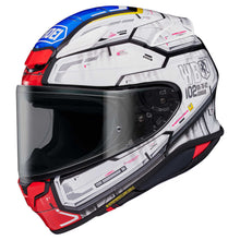Load image into Gallery viewer, Shoei NXR2 RX-78-02 Gundam Full Face Helmet - White/Red/Blue
