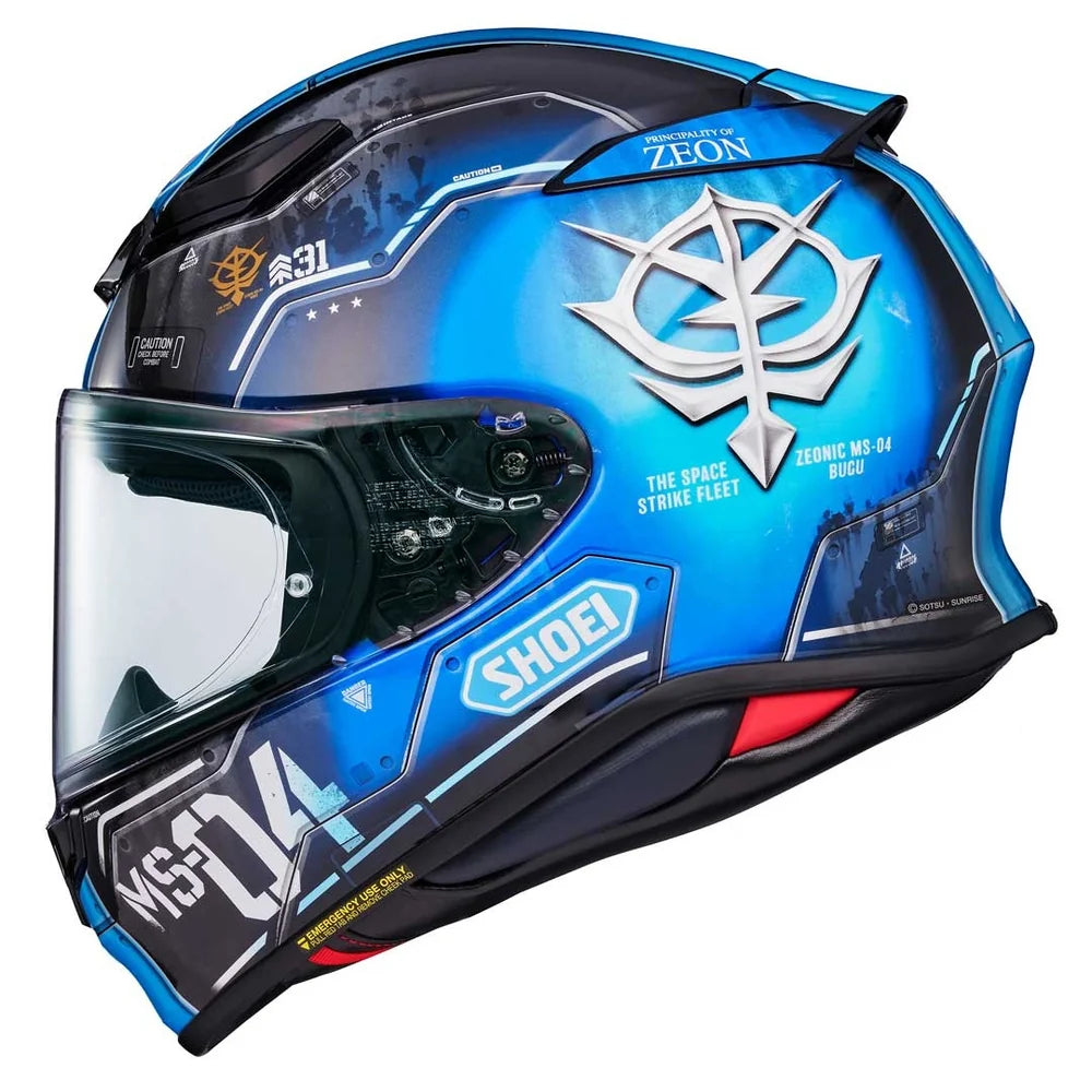 Shoei NXR2 Helmet - MS-04 Ramba Ral Bugu TC-2