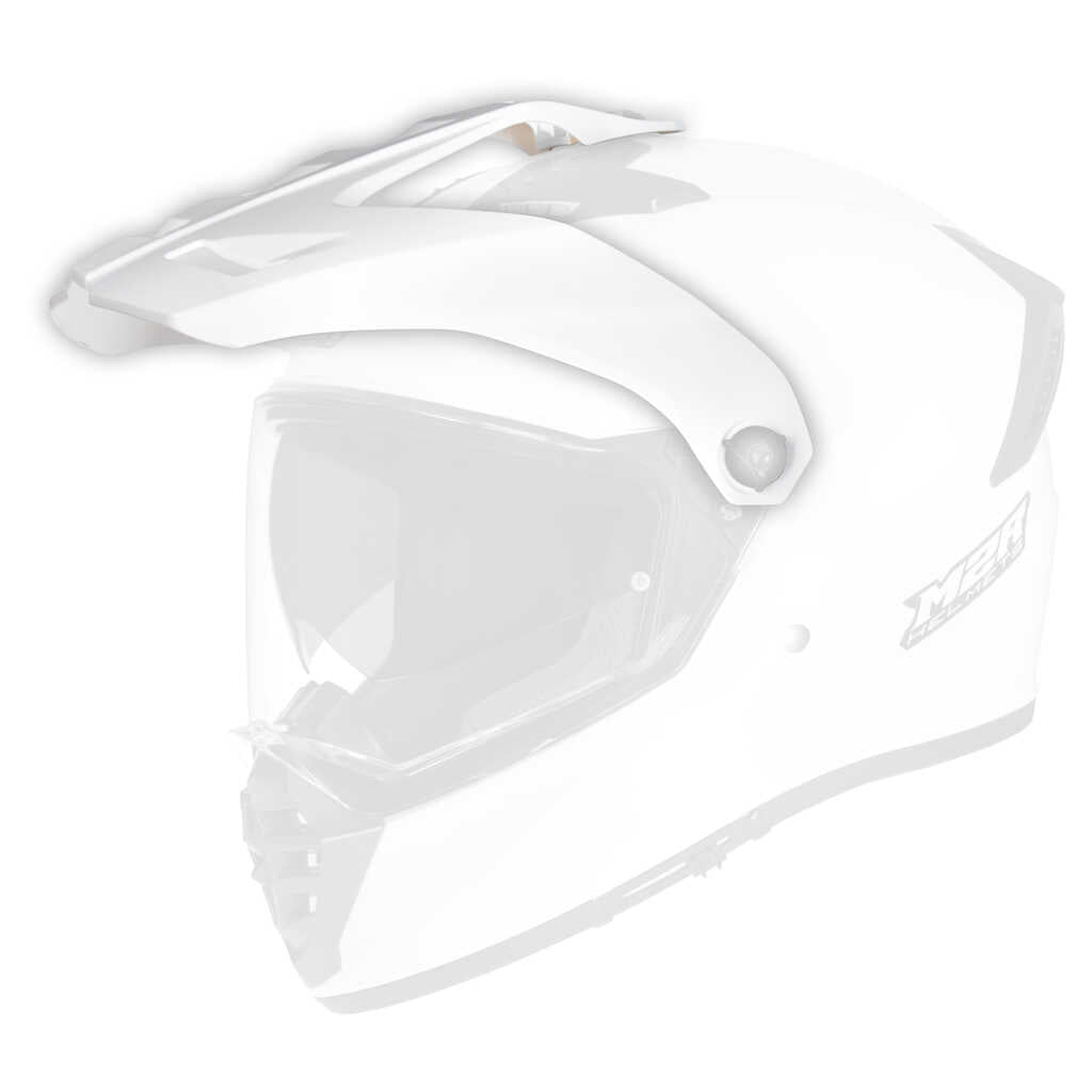 M2R Patrol Helmet Spare Peak - White