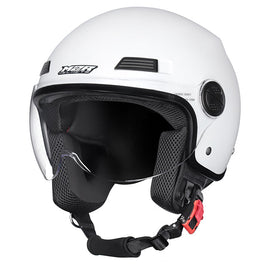 M2R Nimbus Lightweight ABS Helmet - White