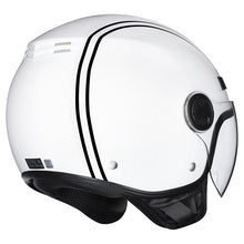 Load image into Gallery viewer, M2R Nimbus PC-6 Lightweight ABS Helmet - Stripe White Black