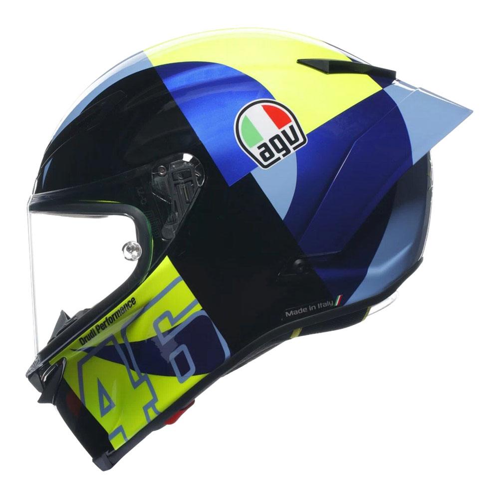 AGV Pista GP RR Motorcycle Helmet - Rossi Soleluna 2022