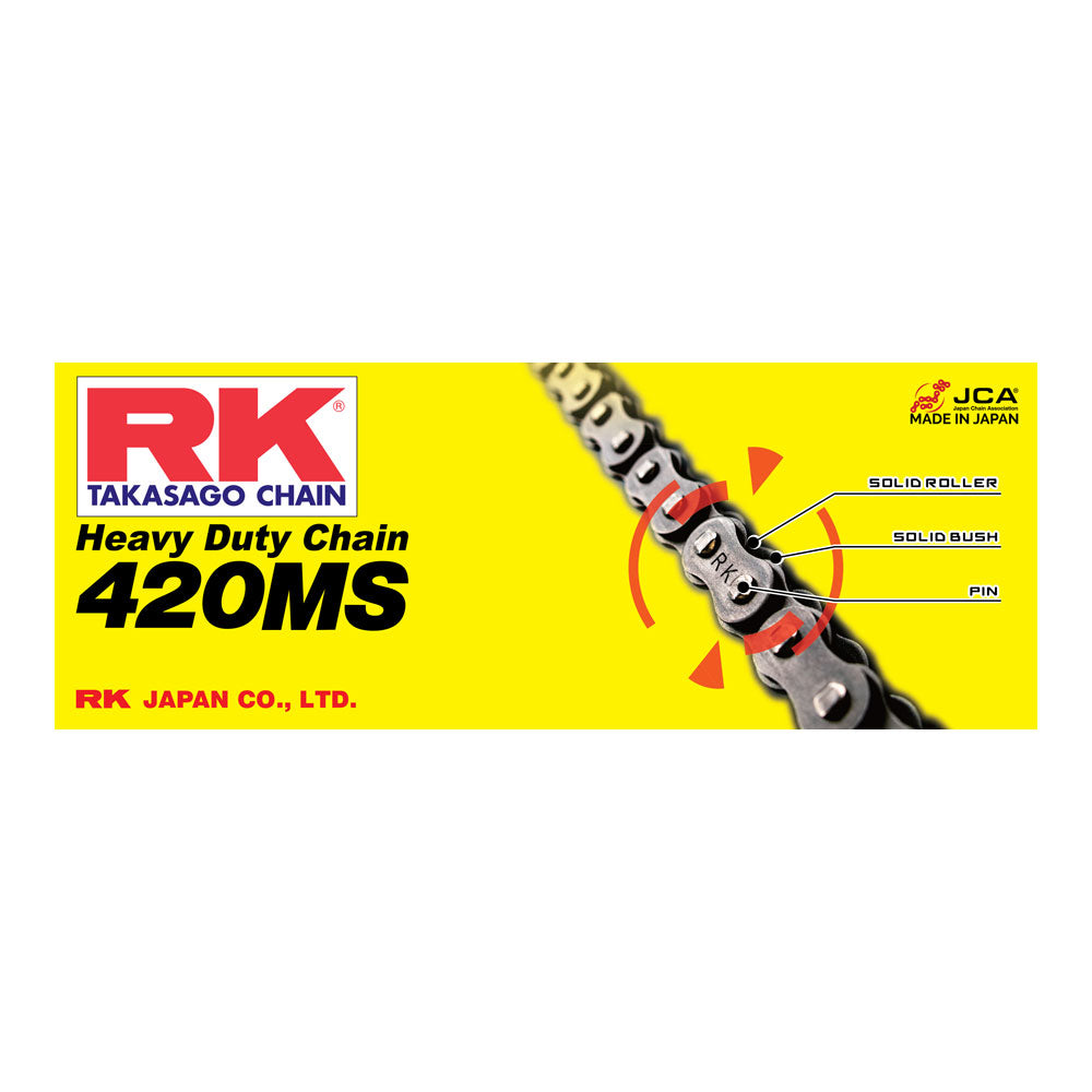 RK CHAIN 420 HEAVY DUTY - 102 LINK