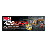 RK CHAIN 420MXZ4 - 126 LINK - GOLD