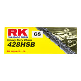 RK CHAIN 428 HEAVY DUTY - 136 LINK - GOLD