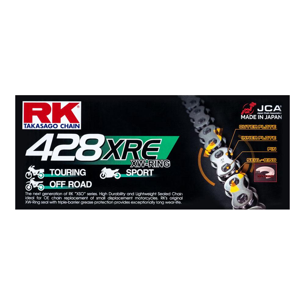 RK CHAIN 428XRE- 136 LINK