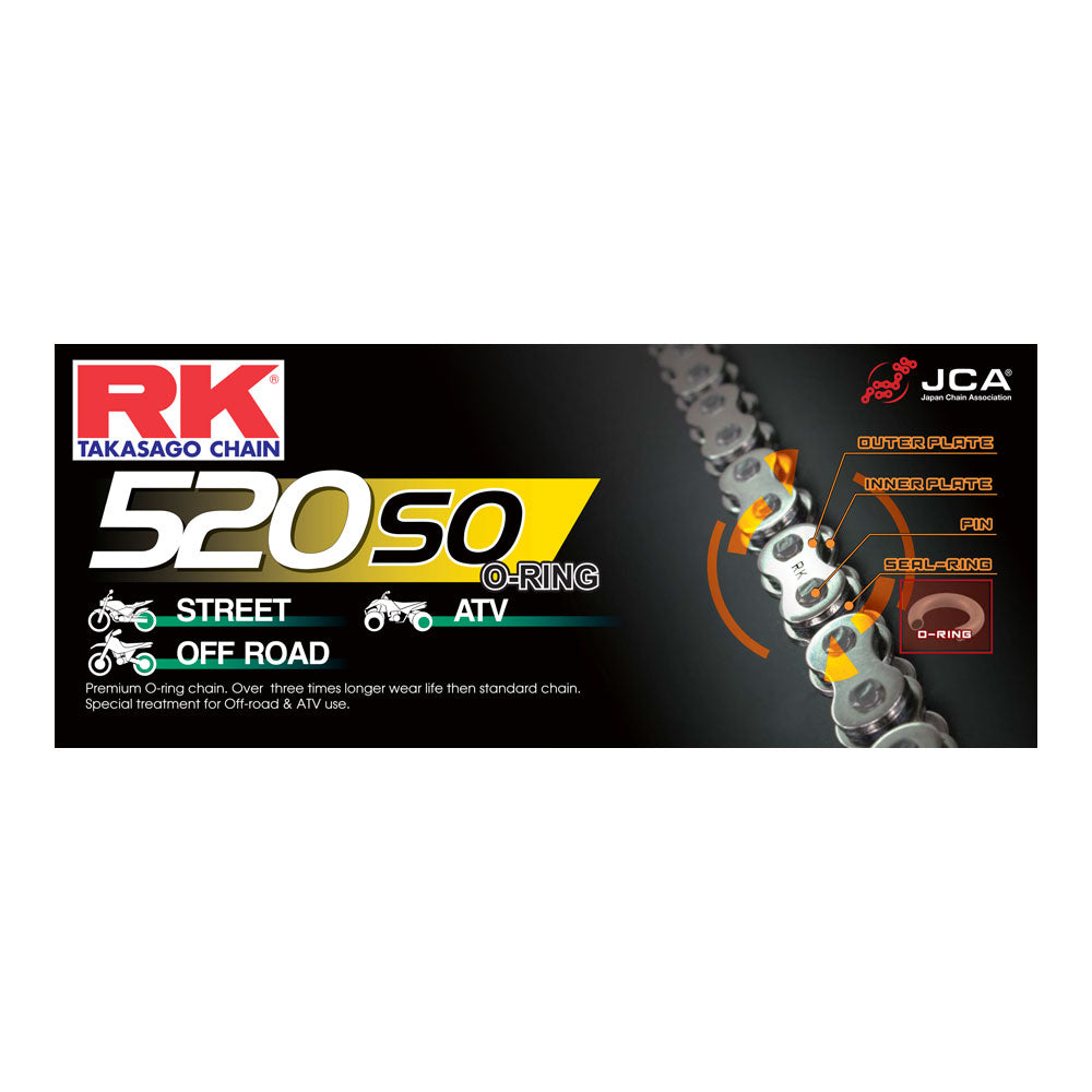 RK CHAIN 520SO - 112 LINK