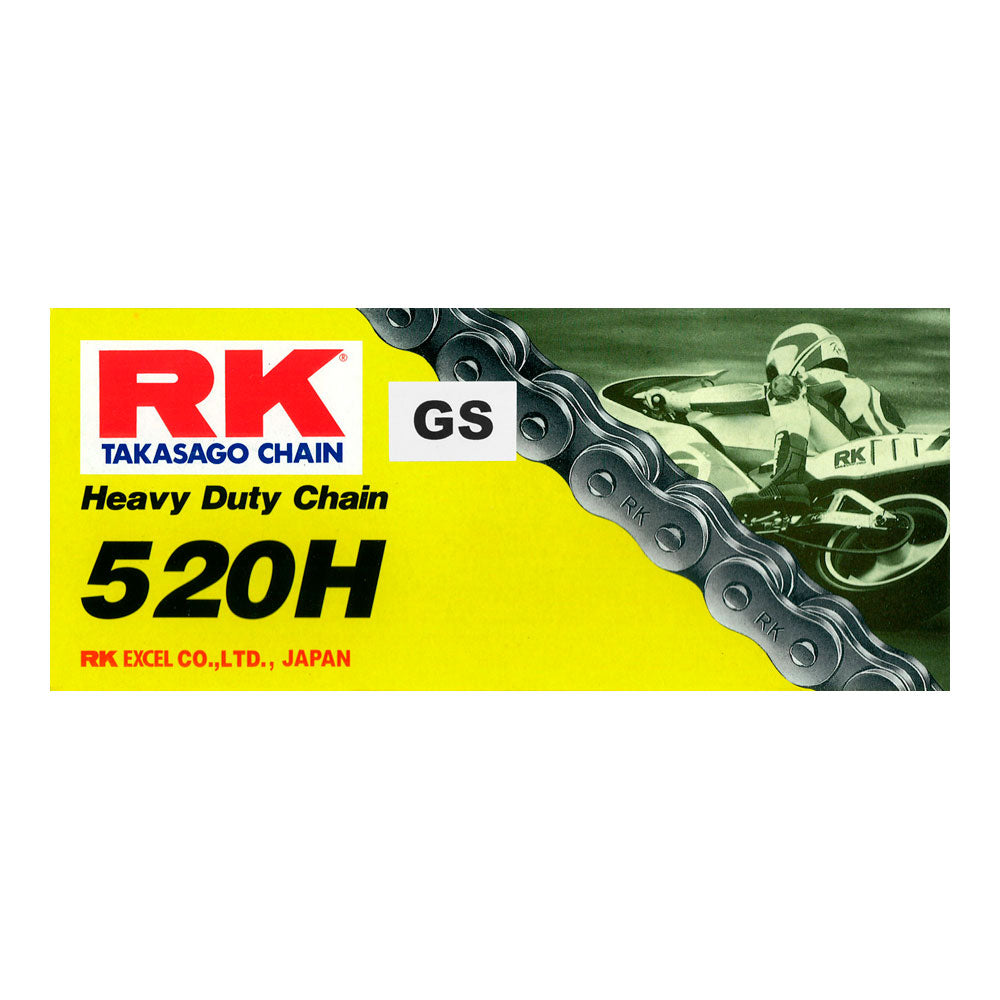 RK CHAIN 520 HEAVY DUTY - 120 LINK - GOLD