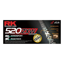 RK CHAIN 520ZXW - 130 LINK - NATURAL