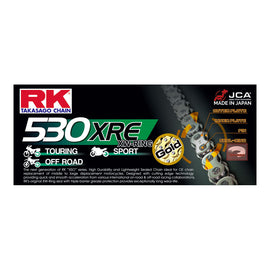 RK CHAIN GB530XRE - 120 LINK GOLD