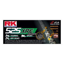 RK CHAIN BL525XRE - 120 LINK BLACK