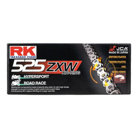 RK CHAIN 525ZXW - 124 LINK - NATURAL
