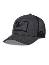 Load image into Gallery viewer, Alpinestars Flag Snapback Hat - Charcoal Heather/Black - View 1 | Everest Motorcycles