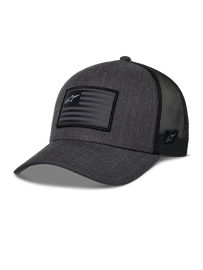 Alpinestars Flag Snapback Hat - Charcoal Heather/Black - View 1 | Everest Motorcycles