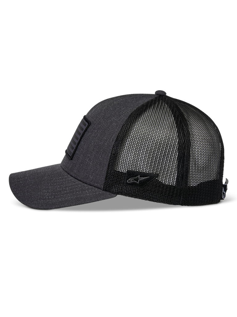 Alpinestars Flag Snapback Hat - Charcoal Heather/Black - View 2 | Everest Motorcycles