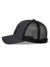 Load image into Gallery viewer, Alpinestars Flag Snapback Hat - Charcoal Heather/Black - View 2 | Everest Motorcycles