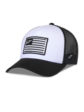 Alpinestars Flag Snapback Hat - White/Black