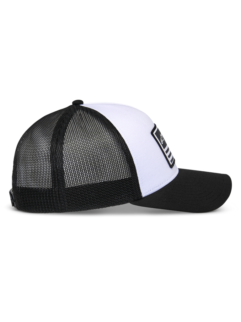 Alpinestars Flag Snapback Hat - White/Black - View 4 | Everest Motorcycles
