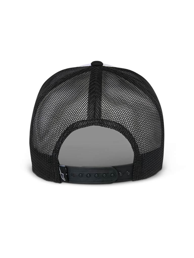 Alpinestars Flag Snapback Hat - White/Black - View 3 | Everest Motorcycles