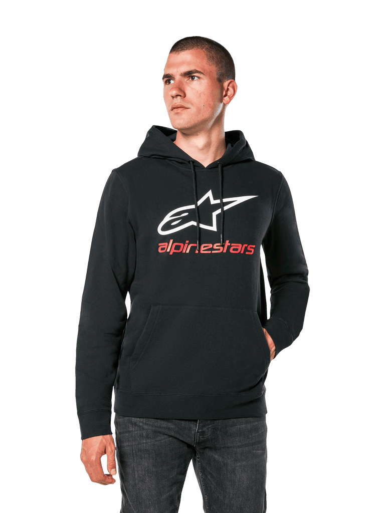 Alpinestars Always V3 Hoodie - Black/White/Red
