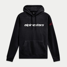 Load image into Gallery viewer, Alpinestars Linear Wordmark V3 Hoodie - Black/White/Red