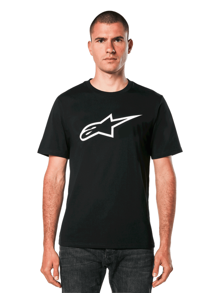 Alpinestars 2.0 CSF Tee - Black/White - View 2 | Everest Motorcycles
