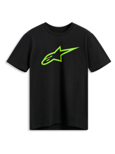 Load image into Gallery viewer, Alpinestars 2.0 CSF Tee - Black/Green - View 1 | Everest Motorcycles