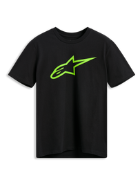 Alpinestars 2.0 CSF Tee - Black/Green - View 1 | Everest Motorcycles