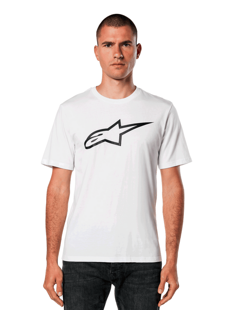 Alpinestars 2.0 CSF Tee - White/Black - View 2 | Everest Motorcycles