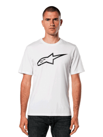 Alpinestars 2.0 CSF Tee - White/Black - View 2 | Everest Motorcycles