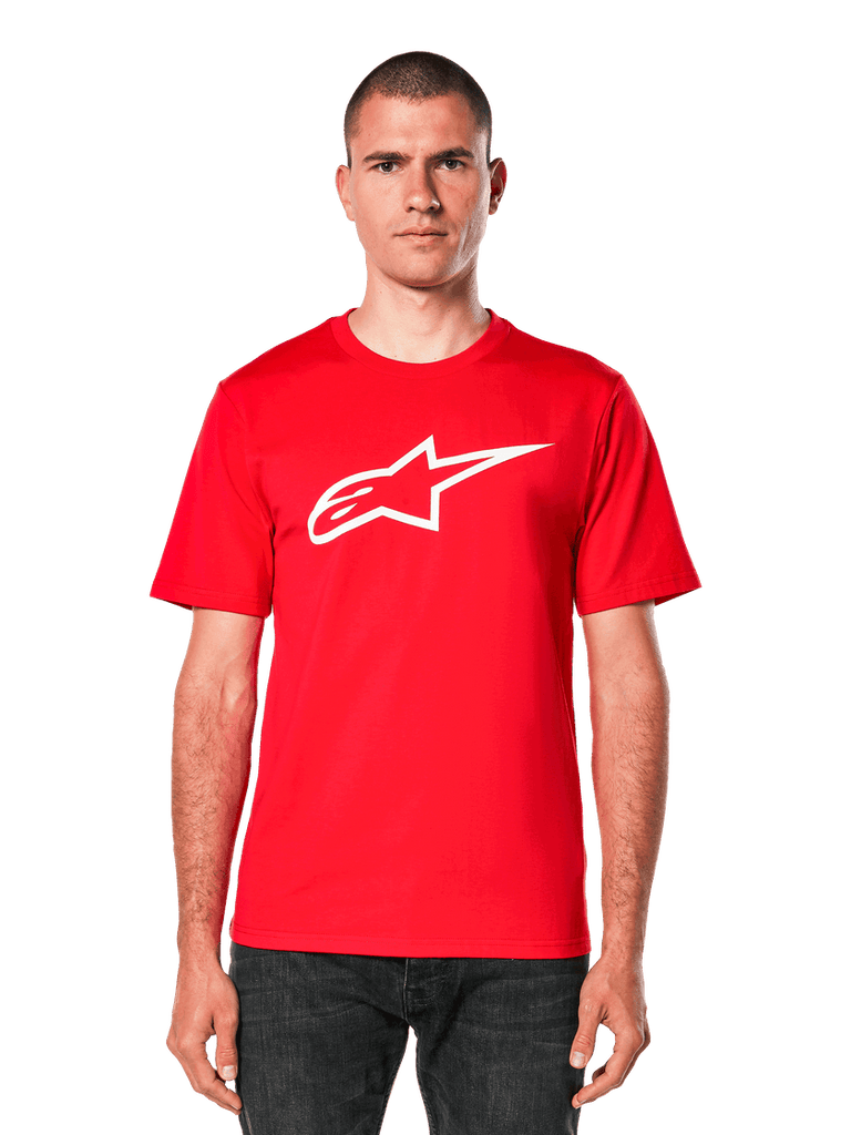 Alpinestars 2.0 CSF Tee - Red/White - View 2 | Everest Motorcycles
