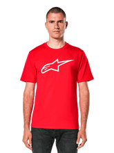Load image into Gallery viewer, Alpinestars 2.0 CSF Tee - Red/White - View 2 | Everest Motorcycles